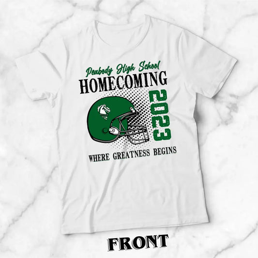 Peabody High School Homecoming Shirt 1H copy