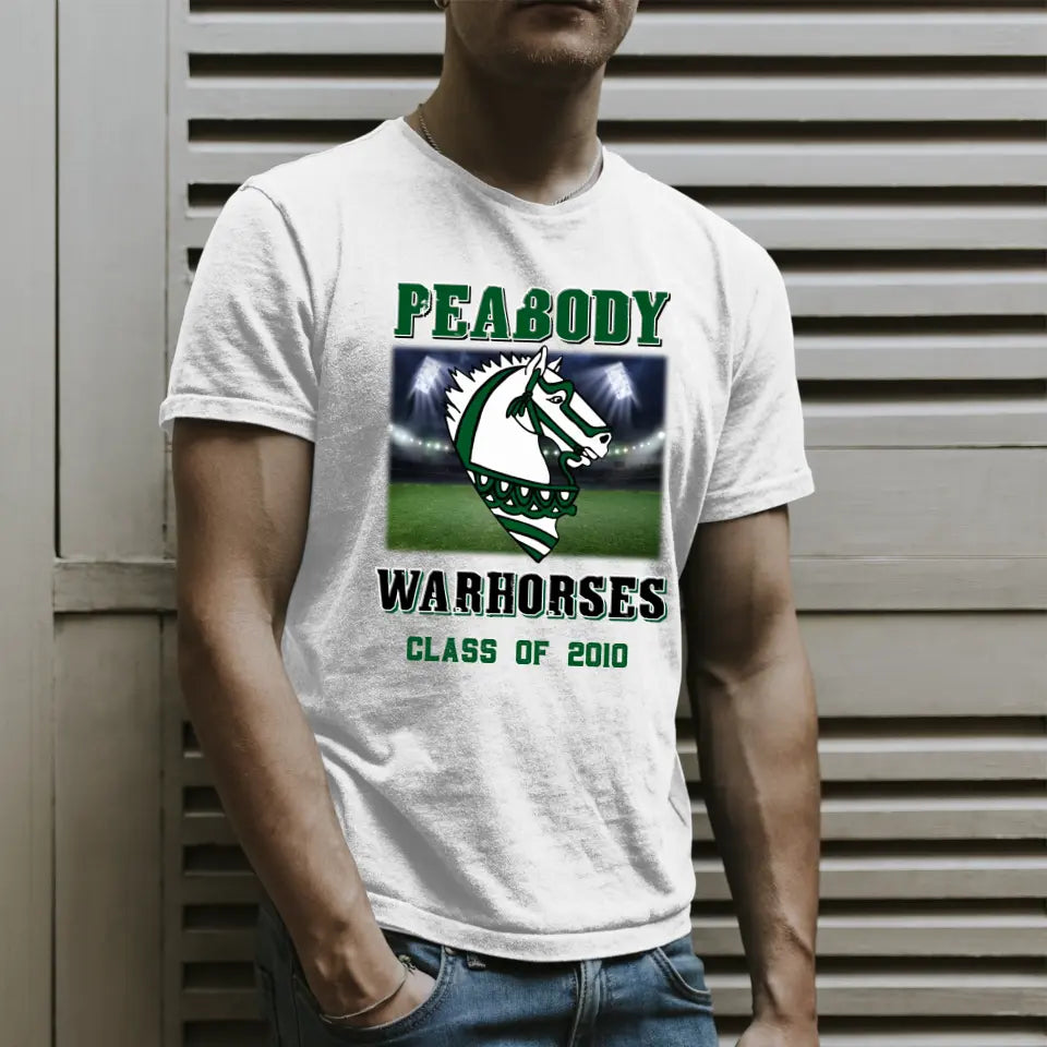 Peabody Warhorses Football Custom Class Of Shirt